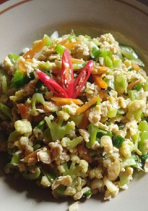 Foto resep Orak Arik Telur with Sayuran