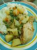 Guiso jugoso de pollo🍗