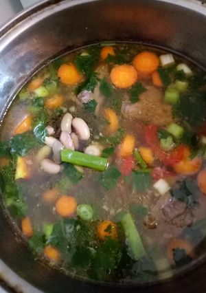 Foto resep Sup kacang merah daging sapi