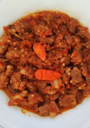 Foto resep Oseng Mercon Tetelan
