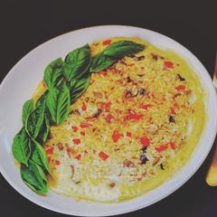 A picture of Risotto Frittata.