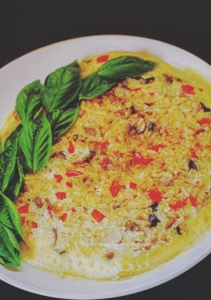 A picture of Risotto Frittata.