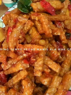 Foto resep Kering Tempe Pedas Manis