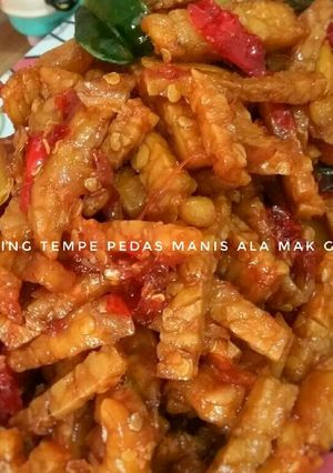Foto resep Kering Tempe Pedas Manis