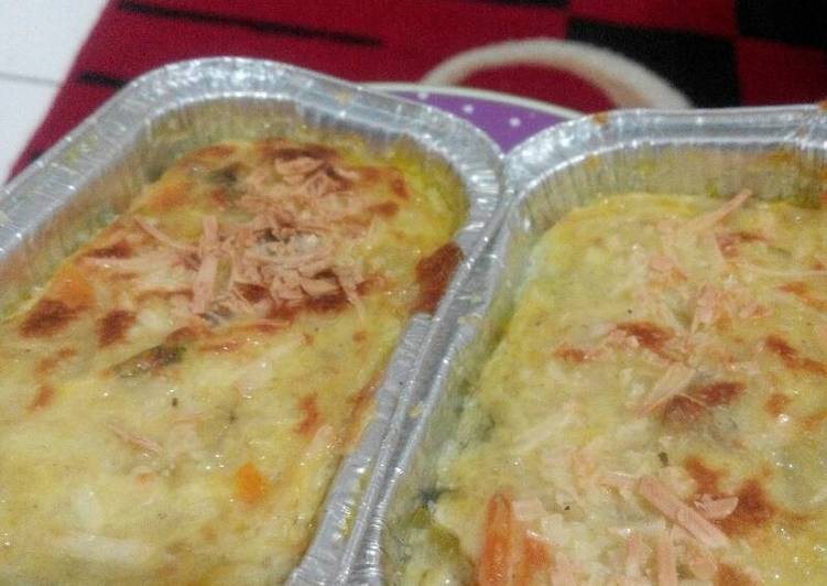 Resep Macaroni Schotel Dari Sup Ayam Makaroni Yang Renyah