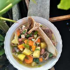 84. Sop Tulangan Kacang Merah-レシピのメイン写真