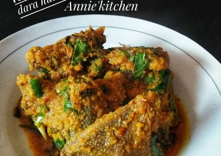 Resep Burung Pombo Rica Rica Oleh Annie Aprilia Annie Kitchen