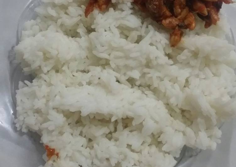 Resep Nasi liwet simple dan sambel tongkol yang Enak