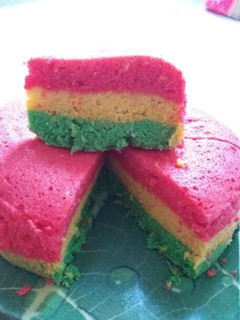 Foto resep Cake rainbow jagung manis