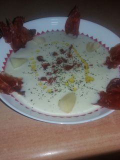 Una foto de Sopa de melón