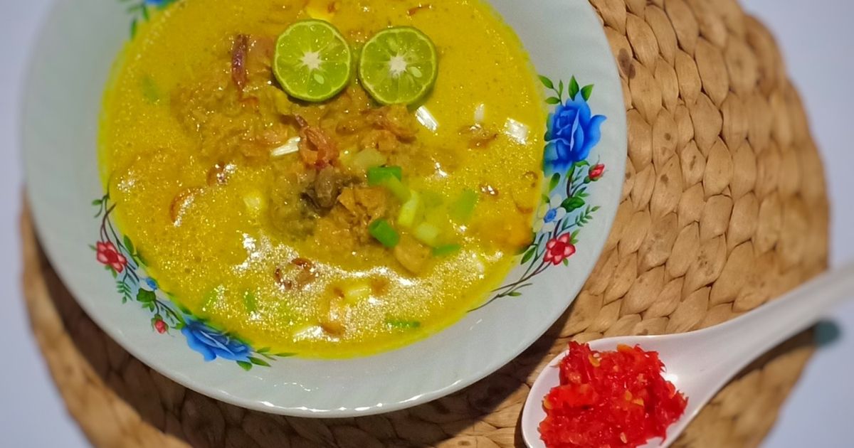Sandung Raja Resep soto daging sandung lamur santen rumahan enak dan mudah - Cookpad