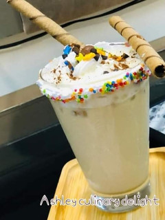 A picture of Banana milkshake.