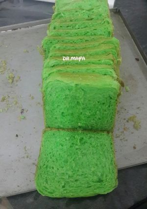 Foto resep Roti Tawar pandan lembut