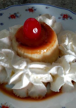 Foto principal de Flan sin huevo en thermomix