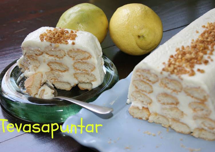 Tarta fresca de limón