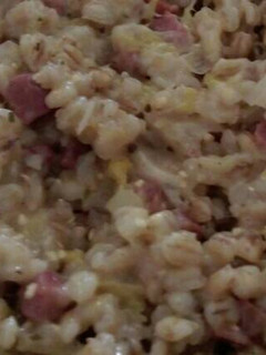 Una foto de Risotto de cebada