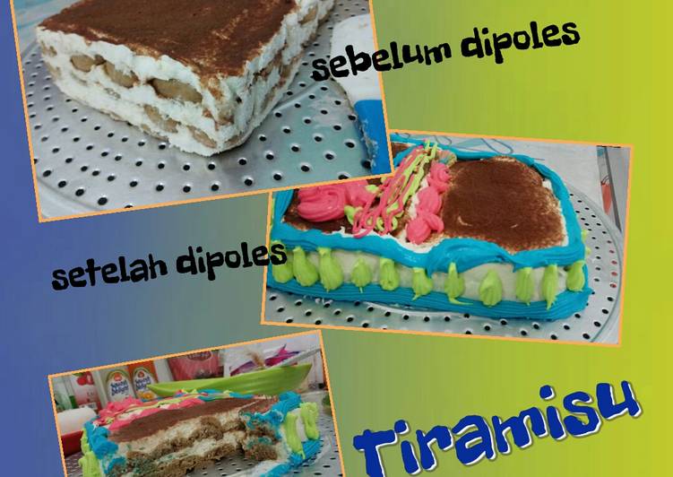 Resep Tiramisu praktis oleh Rinoa Nurul Edogawa Cookpad