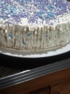Una foto de Torta de cumpleaños (con bizcochuelo casero)