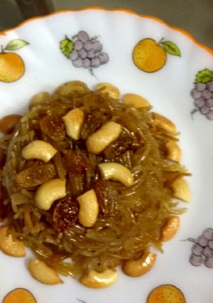 A picture of Sweet vermicelli.