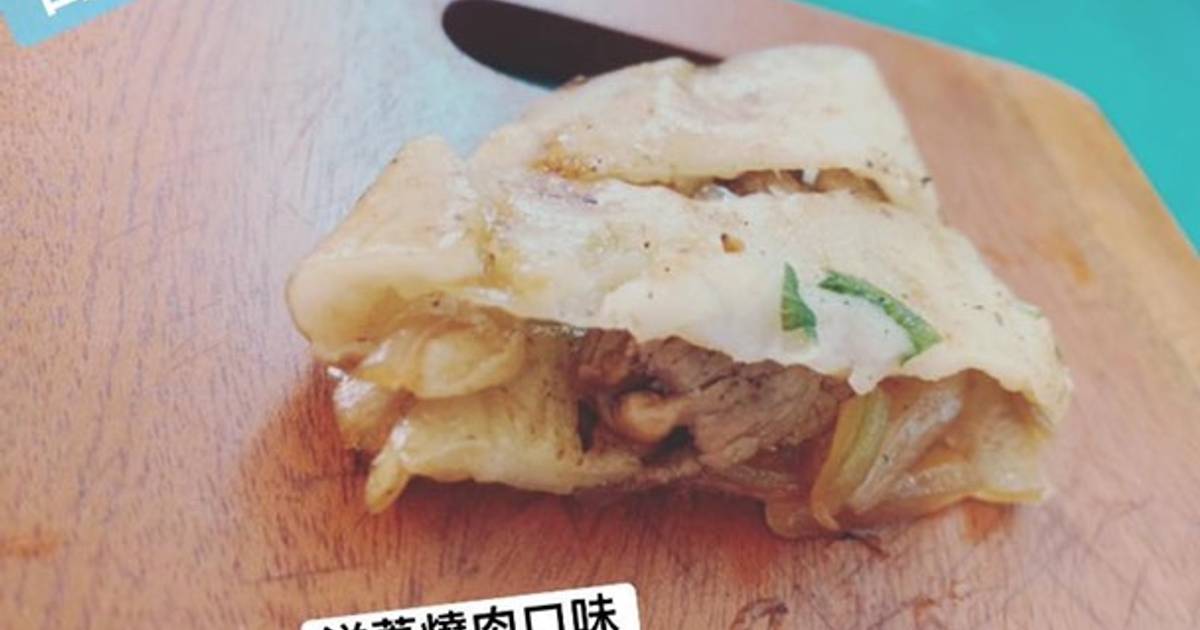 烧肉蛋饼 薯泥起司太欠吃 台南新开早午餐还有邪恶芋泥吐司