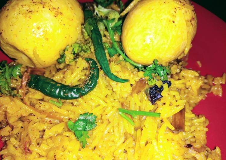 Steps to Prepare Quick Egg Briyani