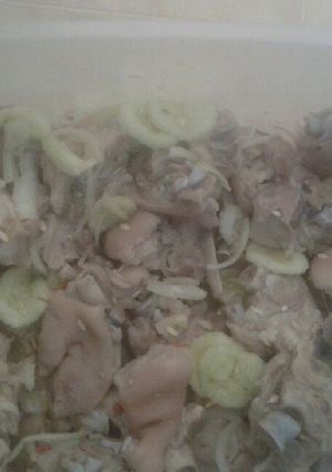 Una foto de Saos de pata de puerco