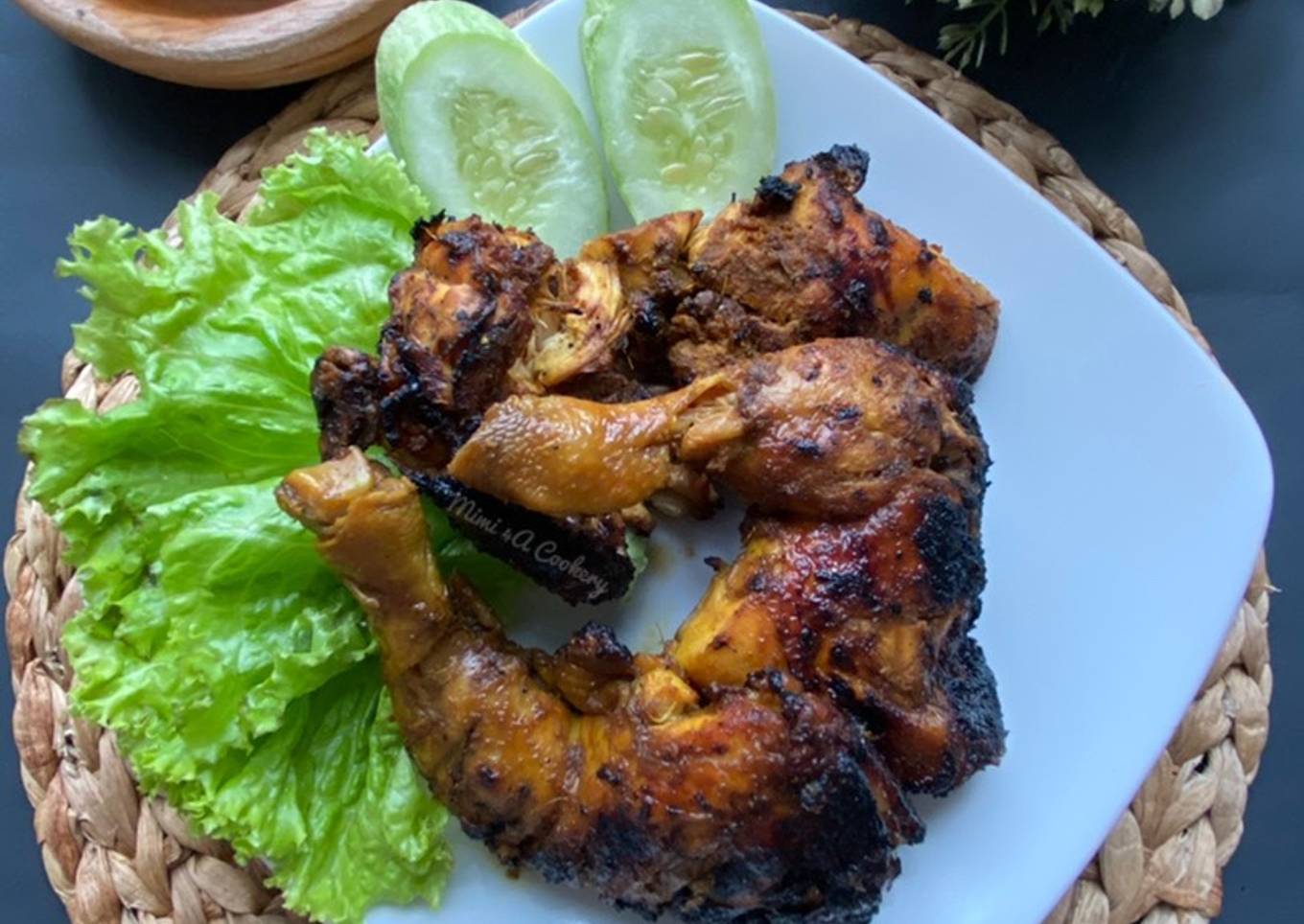 Ayam goreng manis mentah