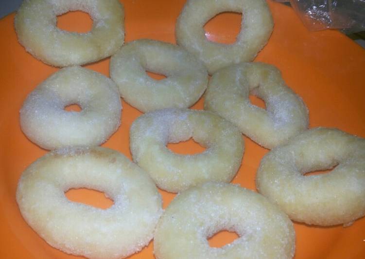 resep cara bikin Donat Ketan