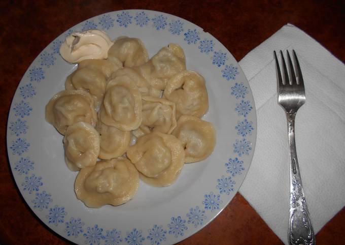 Пельмени на столе генацвале