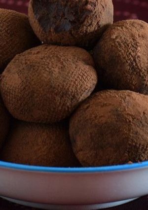 Una foto de Trufas de chocolate
