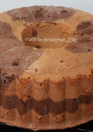 Foto resep Marmer Cake (Sponge)