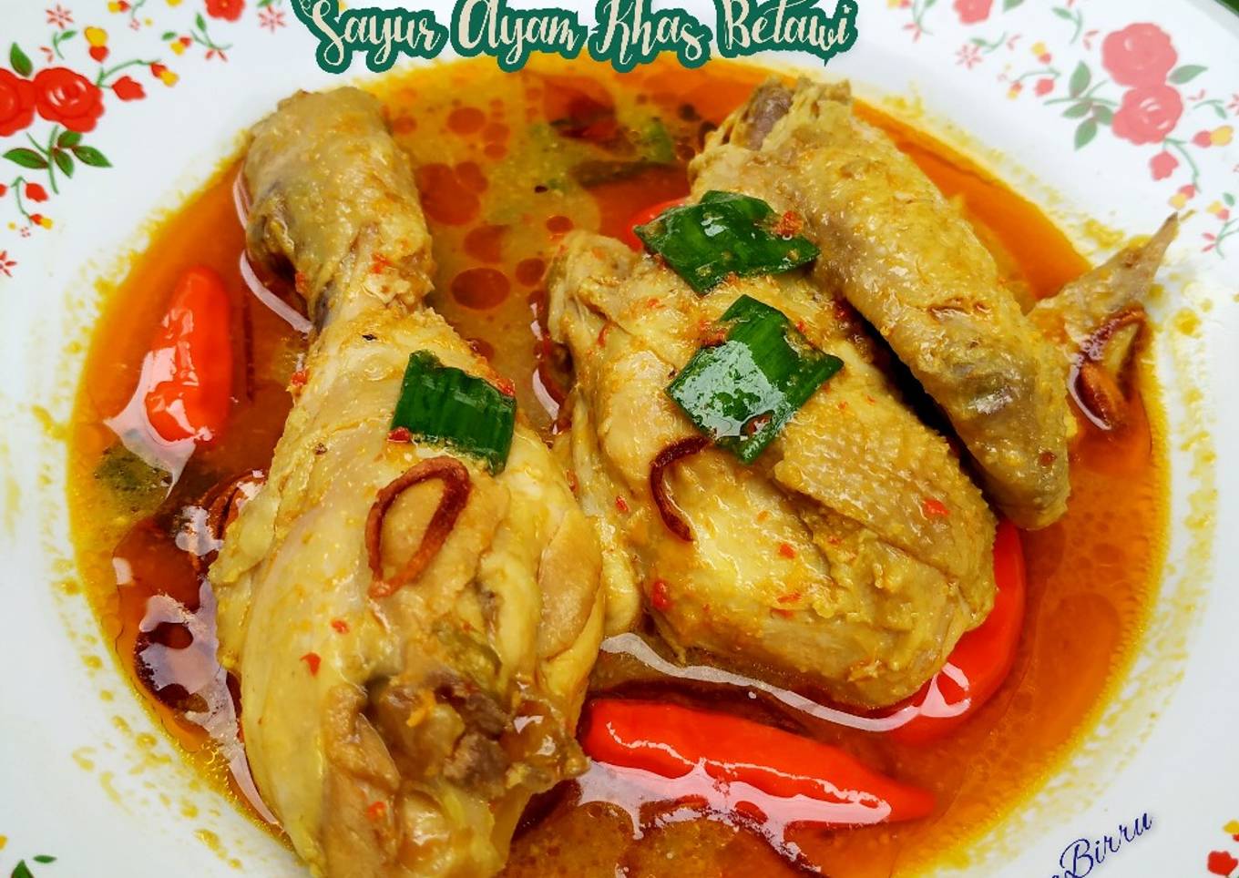 Sayur Ayam Khas Betawi