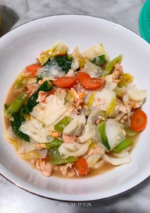 Foto resep Capcay telur
