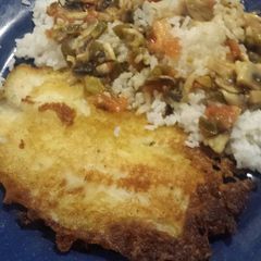 A picture of Fish dinner.