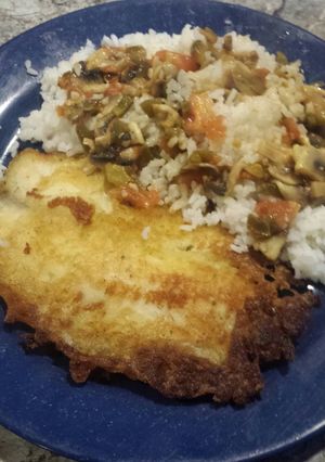 A picture of Fish dinner.