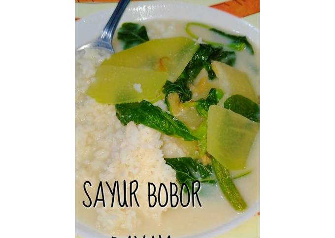 Sayur Bobor Bayam