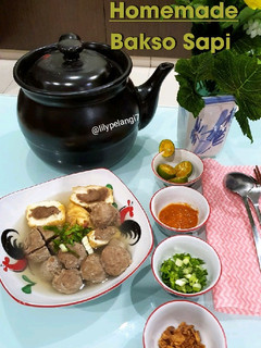 Foto resep Homemade Bakso sapi