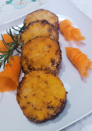 Foto di Hamburger di zucca e pollo