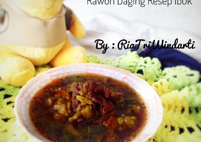 Rawon Daging Resep Ibuk