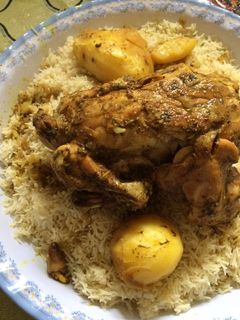 صورة لوصفة كبسه دجاج سريعه