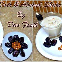 A picture of Date & Almond Shake <3.