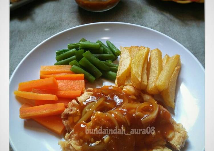 BIKIN NAGIH! Resep Rahasia Bistik Ayam (Oriental Style)