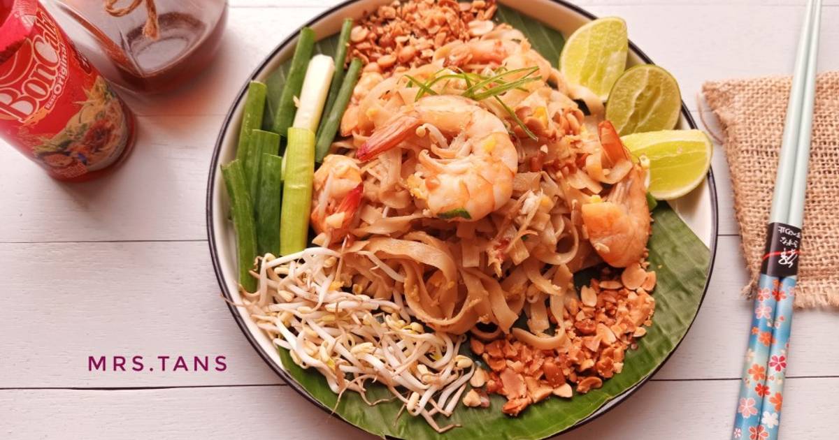 Pad thai меню