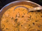 A picture of curry chicken tenderloins