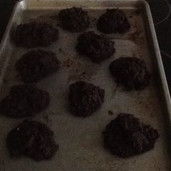 A picture of Hacked Coconut Flour / Chocolate Biscuits (gluten free/low cal).