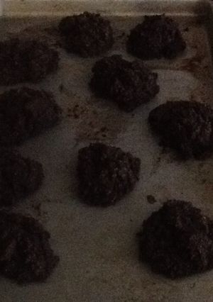 A picture of Hacked Coconut Flour / Chocolate Biscuits (gluten free/low cal).