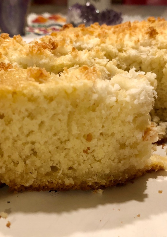 Una foto de Torta de coco