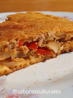 Una foto de 🥮 🐟 🍽 Tarta o empanada Gallega 🇪🇸
