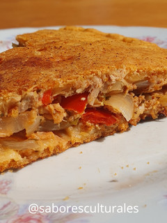 Una foto de 🥮 🐟 🍽 Tarta o empanada Gallega 🇪🇸