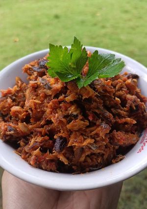 Foto resep Sambel Tuna Asap Pedas